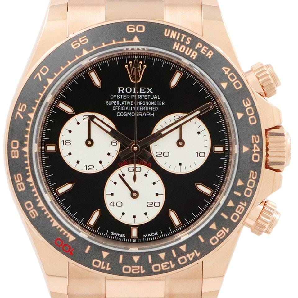 Rolex | Daytona | 126525LN | Rose gold | 40 mm | Rose gold | Black | Automatic