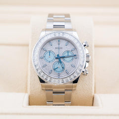 Rolex | Daytona | 116576TBR | Platinum | 40 mm | Platinum | Blue | Automatic