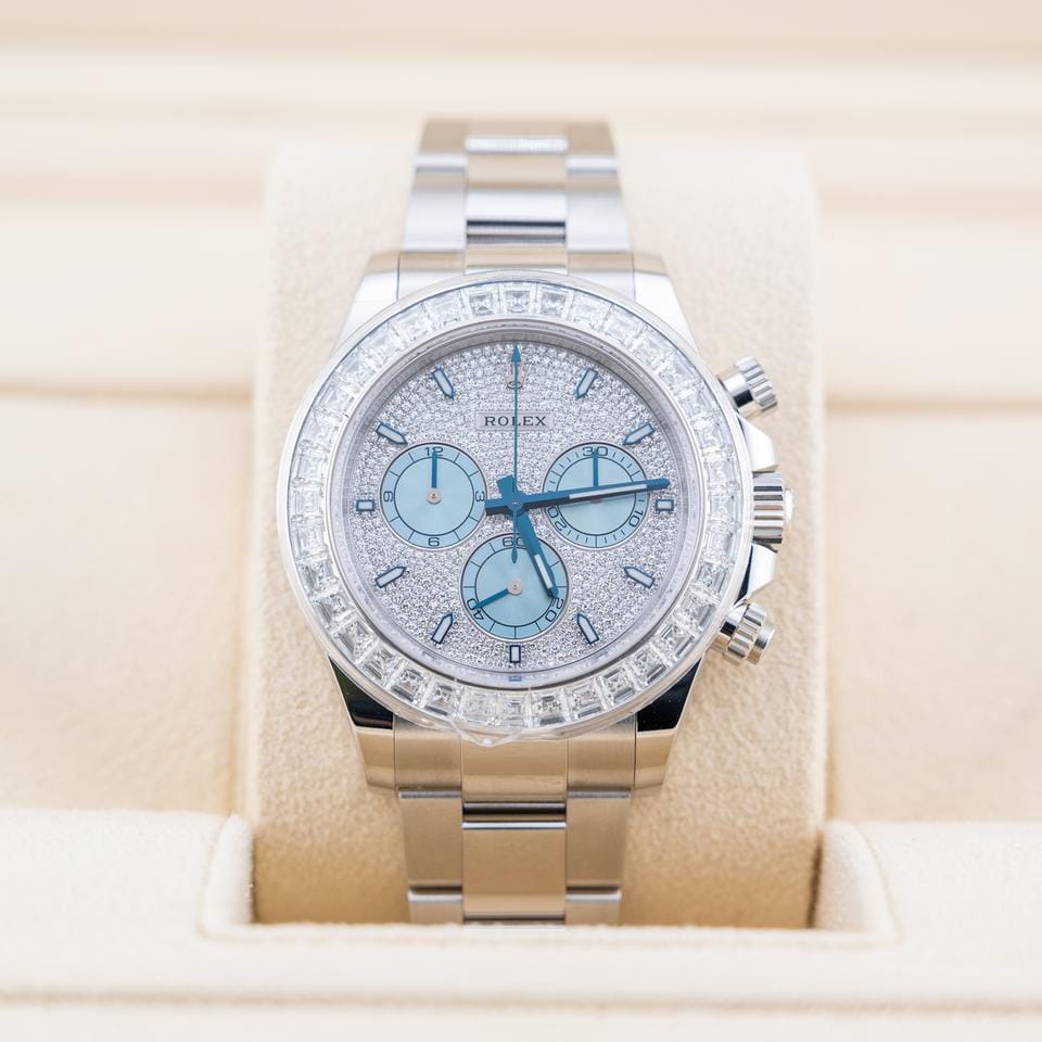 Rolex | Daytona | 116576TBR | Platinum | 40 mm | Platinum | Blue | Automatic