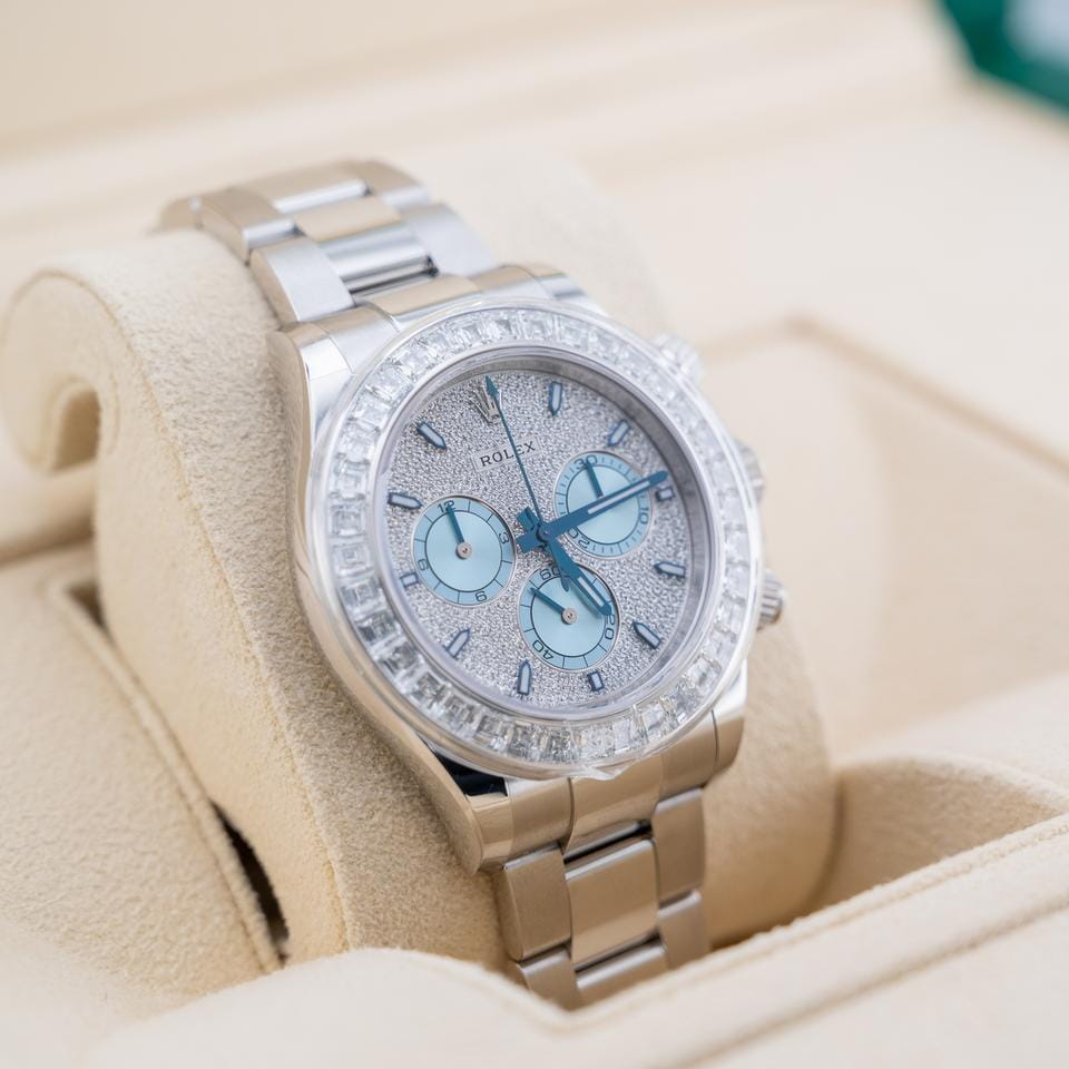Rolex | Daytona | 116576TBR | Platinum | 40 mm | Platinum | Blue | Automatic