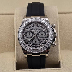Rolex | Daytona | 116589TBR | White gold | 40 mm | Rubber | Silver | Automatic