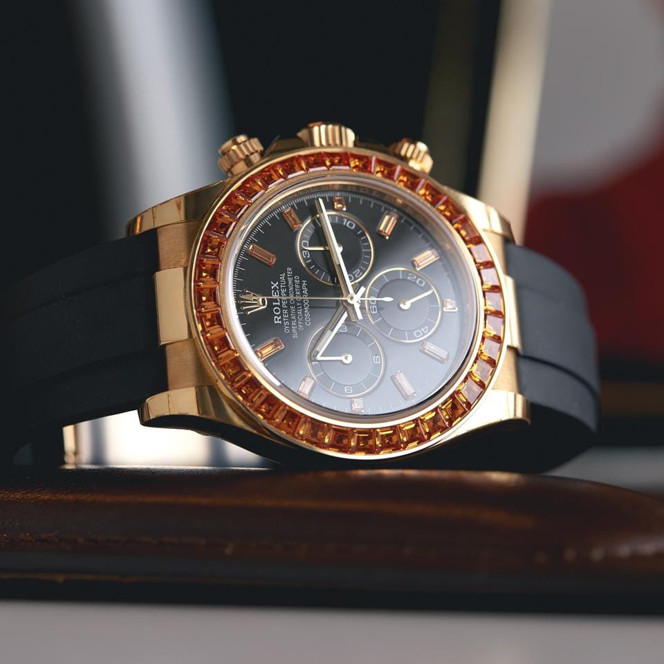 Rolex | Daytona | 116588SACO | Yellow gold | 40 mm | Rubber | Black | Automatic
