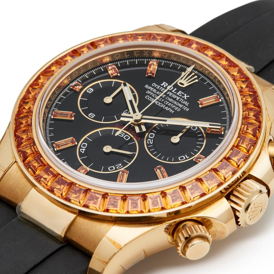 Rolex | Daytona | 116588SACO | Yellow gold | 40 mm | Rubber | Black | Automatic