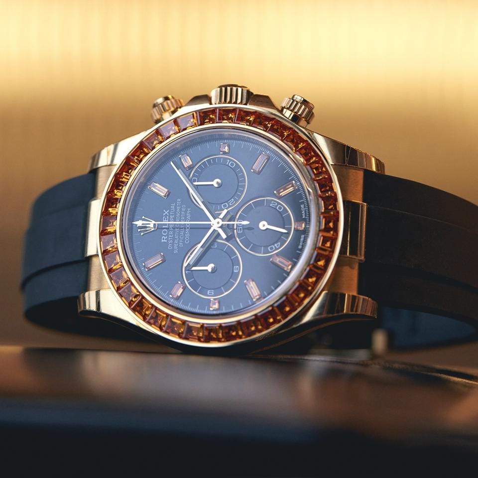 Rolex | Daytona | 116588SACO | Yellow gold | 40 mm | Rubber | Black | Automatic