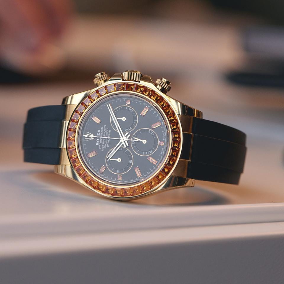 Rolex | Daytona | 116588SACO | Yellow gold | 40 mm | Rubber | Black | Automatic