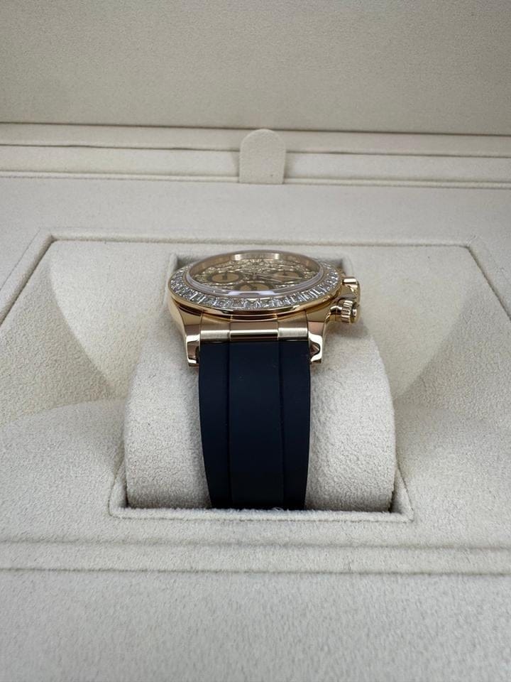 Rolex | Daytona | 116588TBR | Yellow gold | 40 mm | Rubber | Yellow | Automatic