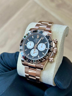 Rolex | Daytona | 126525LN | Rose gold | Rose gold | Black | Automatic