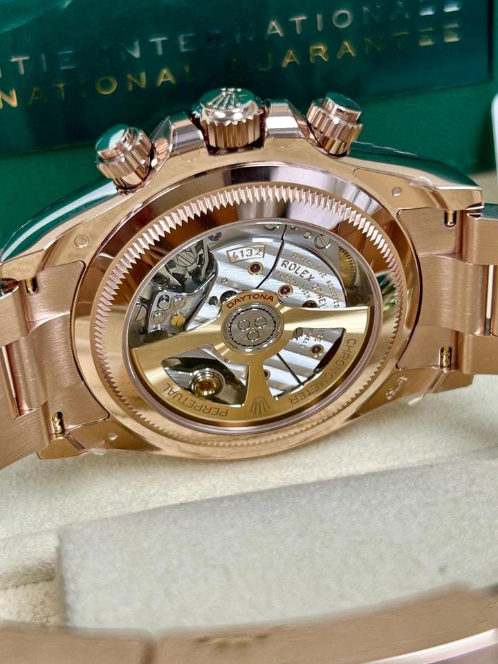 Rolex | Daytona | 126525LN | Rose gold | Rose gold | Black | Automatic