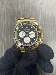 Rolex | Daytona | 126528LN | Yellow gold | Yellow gold | Black | Automatic