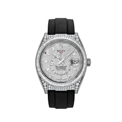 Rolex | Sky-Dweller | 336259TBR | White gold | 42 mm | Rubber | White | Automatic
