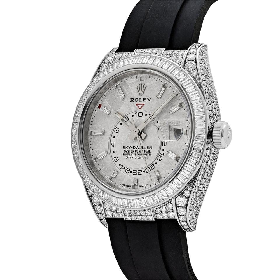 Rolex | Sky-Dweller | 336259TBR | White gold | 42 mm | Rubber | White | Automatic