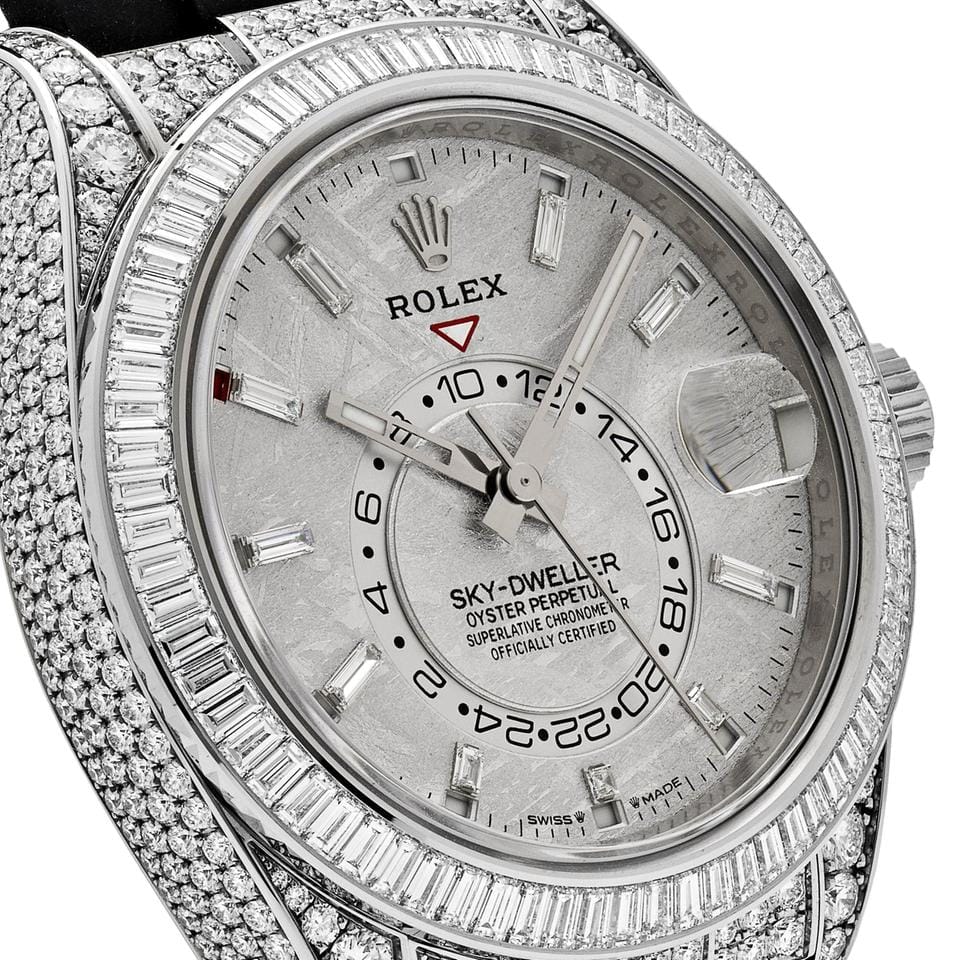 Rolex | Sky-Dweller | 336259TBR | White gold | 42 mm | Rubber | White | Automatic