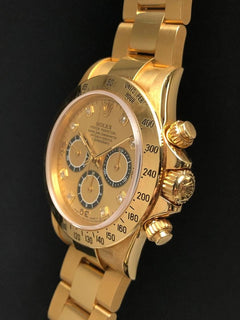 Rolex | Daytona | 16528 | Yellow gold | Champagne