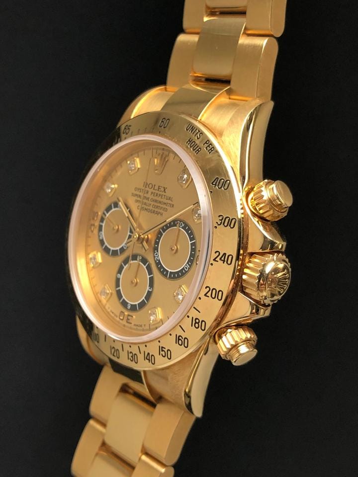 Rolex | Daytona | 16528 | Yellow gold | Champagne