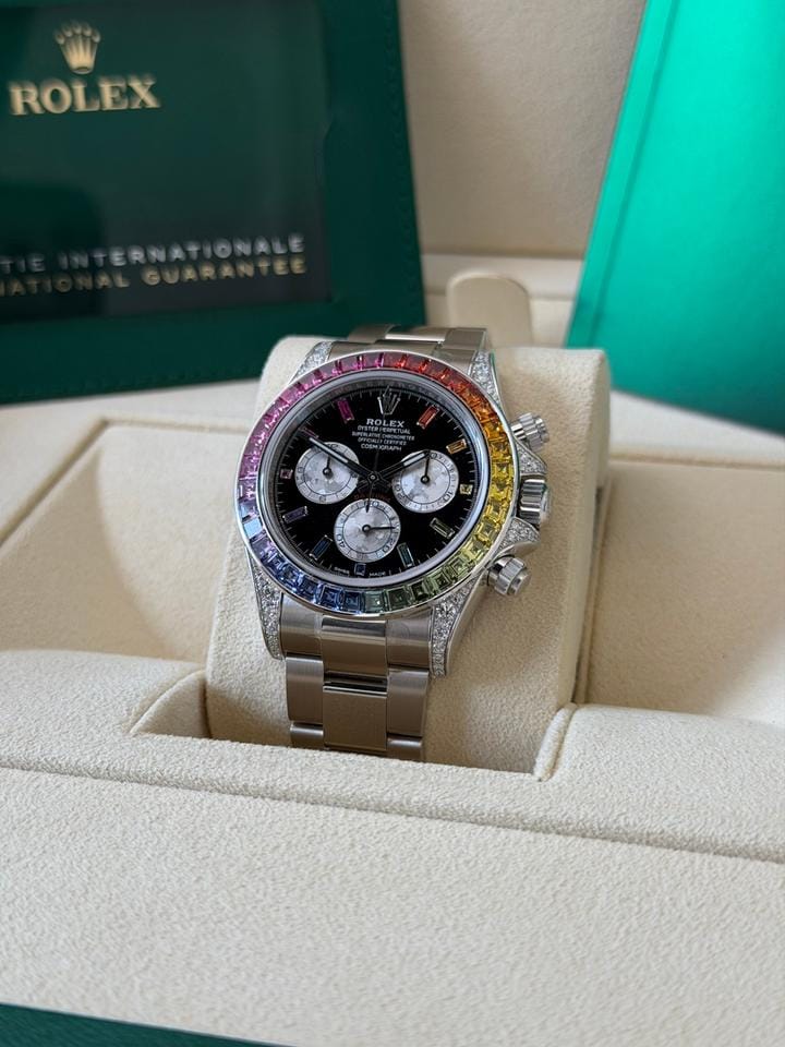 Rolex | Daytona | 126599RBOW | White gold | 40 mm | White gold | Black | Automatic