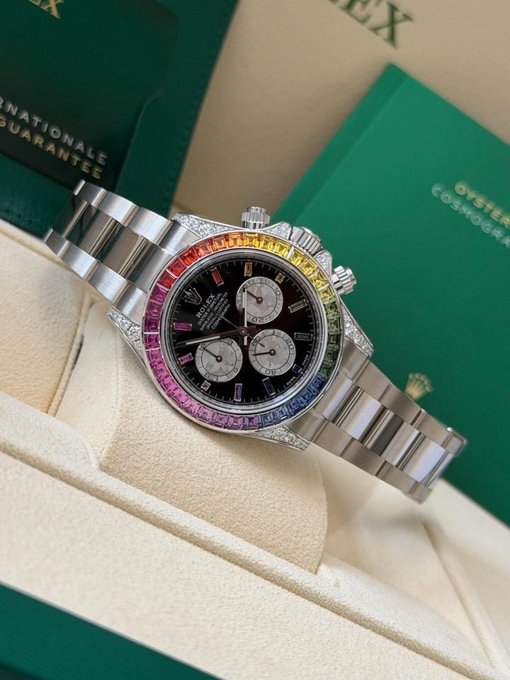 Rolex | Daytona | 126599RBOW | White gold | 40 mm | White gold | Black | Automatic