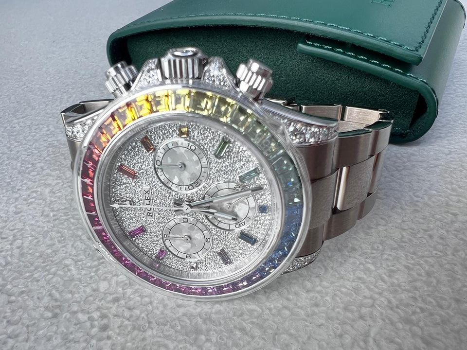 Rolex | Daytona | 126599RBOW | White gold | 40 mm | White gold | White | Automatic