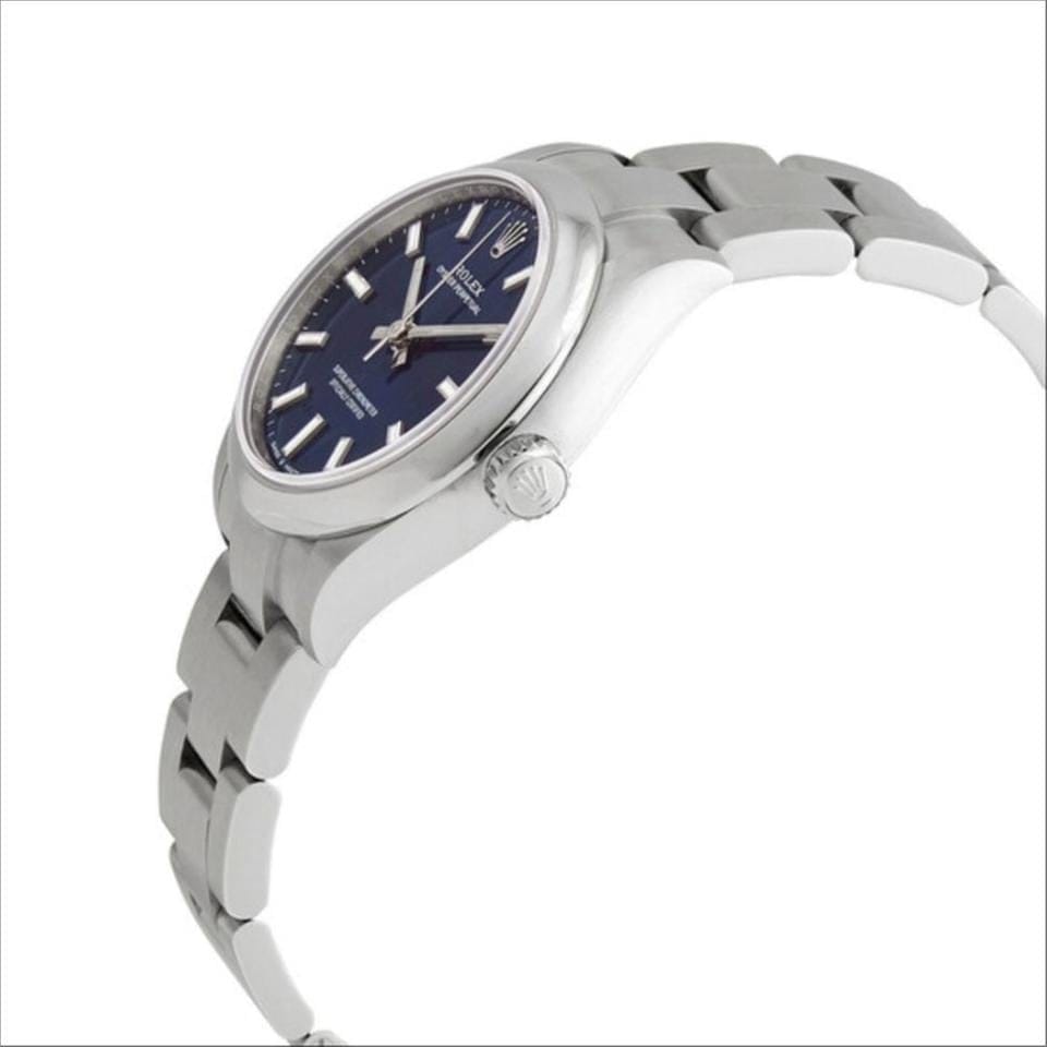 Rolex Oyster Perpetual 31mm Blue Dial Oyster Stainless Steel Women's Watch 277200-0003 Full Complete Set