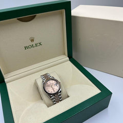 Rolex Datejust 36 126231 Pink Roman VIIX Diamonds Jubilee 2025