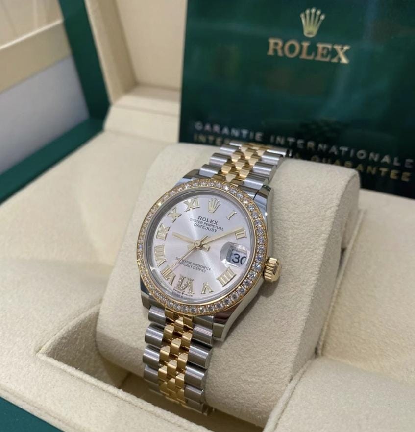 Rolex Datejust 31 278383 RBR SILVER Roman VIIX JUB