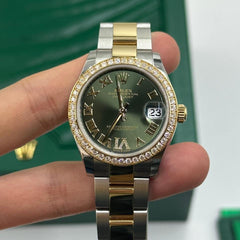 Rolex Datejust 31 278383RBR Green VIIX Oyster 2025