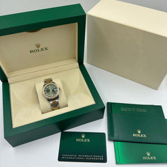 Rolex Datejust 31 278383RBR Green VIIX Oyster 2025