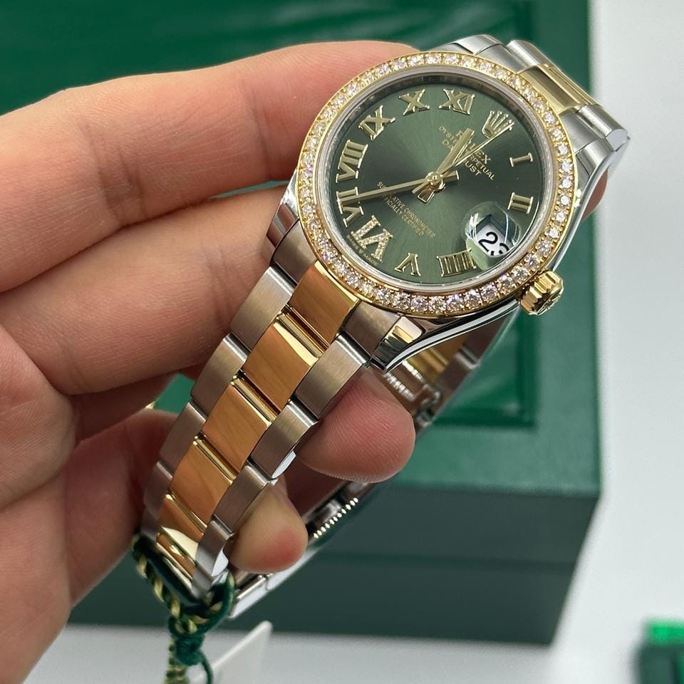 Rolex Datejust 31 278383RBR Green VIIX Oyster 2025