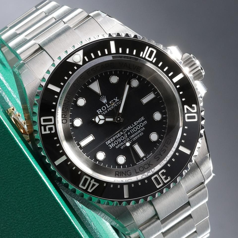 Rolex2025 Complete 50mm RLX Titanium Black Dial Dive Bezel Titanium Oyster 126067