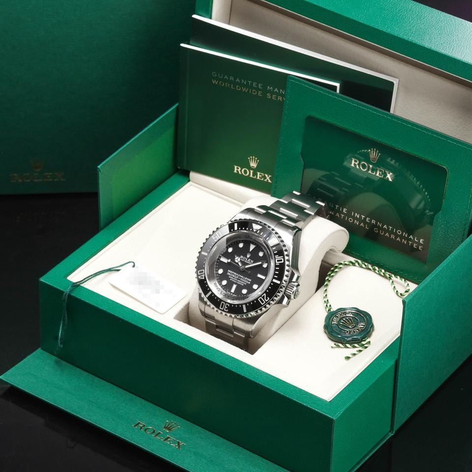 Rolex2025 Complete 50mm RLX Titanium Black Dial Dive Bezel Titanium Oyster 126067