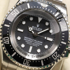 Rolex2025 Complete 50mm RLX Titanium Black Dial Dive Bezel Titanium Oyster 126067