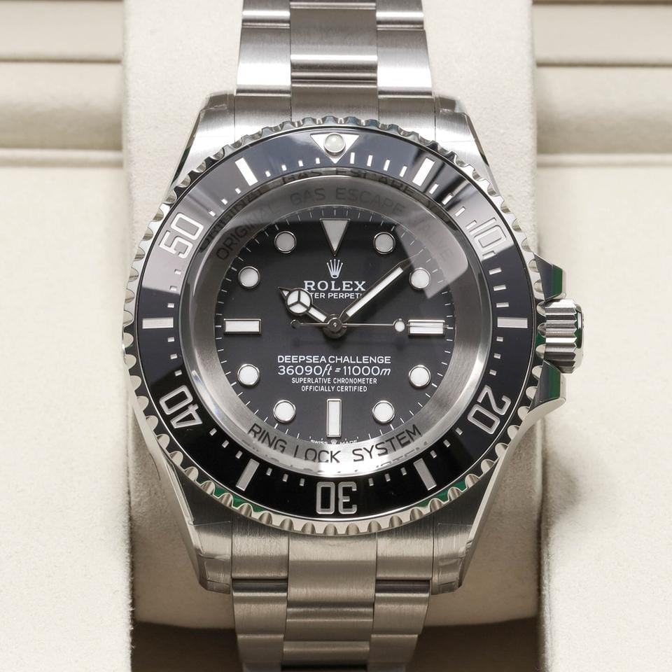 Rolex2025 Complete 50mm RLX Titanium Black Dial Dive Bezel Titanium Oyster 126067