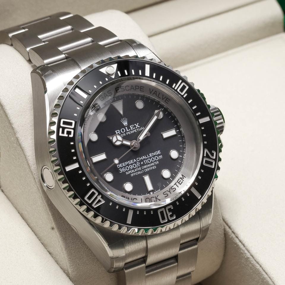 Rolex2025 Complete 50mm RLX Titanium Black Dial Dive Bezel Titanium Oyster 126067