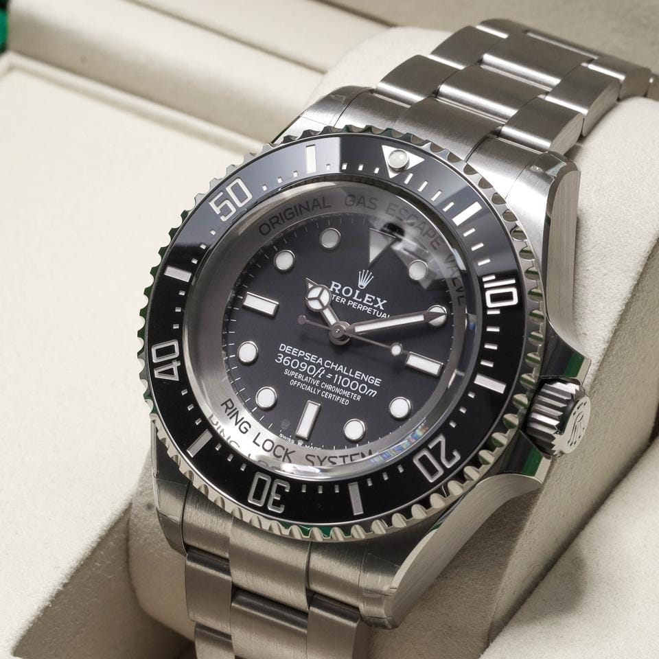 Rolex2025 Complete 50mm RLX Titanium Black Dial Dive Bezel Titanium Oyster 126067