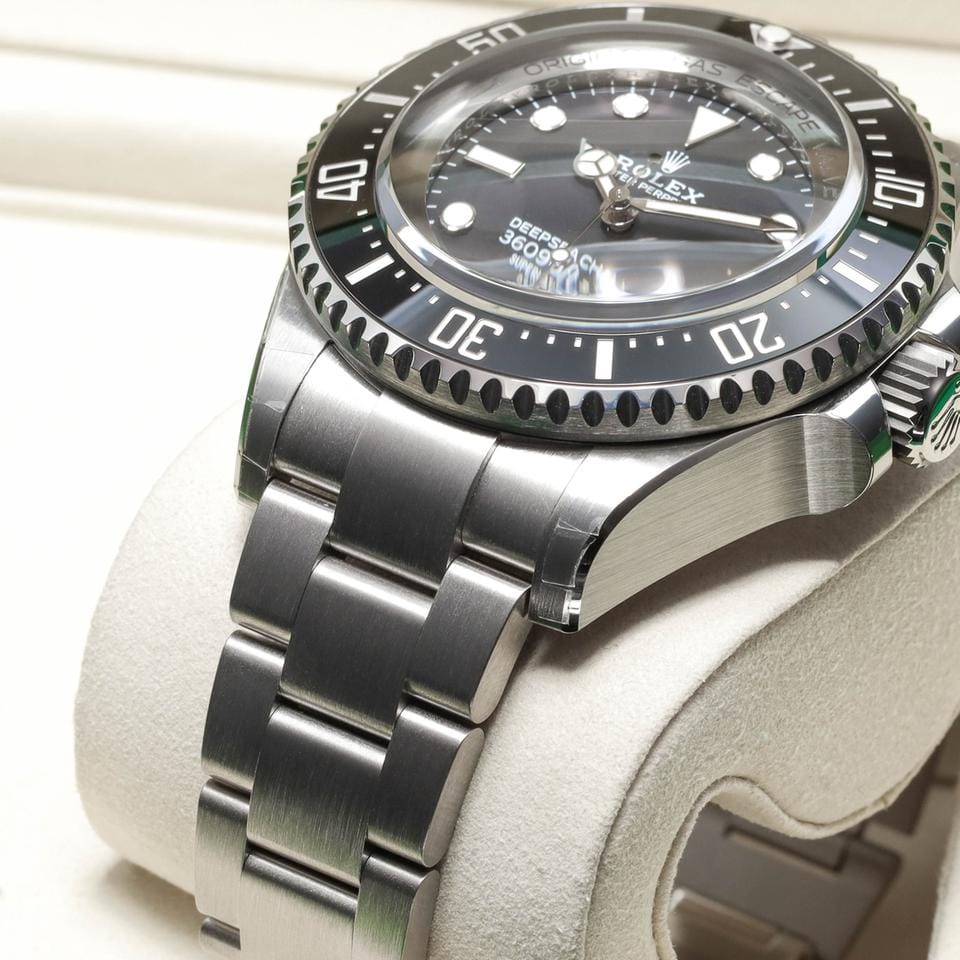 Rolex2025 Complete 50mm RLX Titanium Black Dial Dive Bezel Titanium Oyster 126067