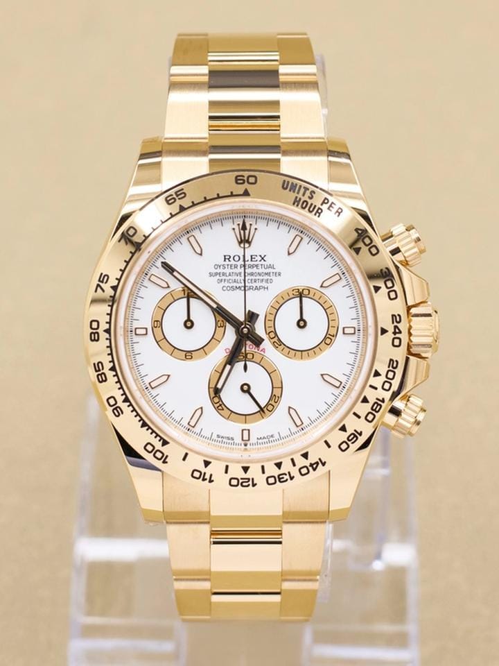 Rolex Daytona2026 White Index Dial on Oyster 126508