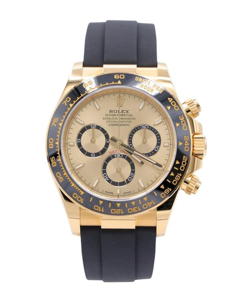 Rolex Daytona2025 Golden Index Dial on Oysterflex 126518 LN