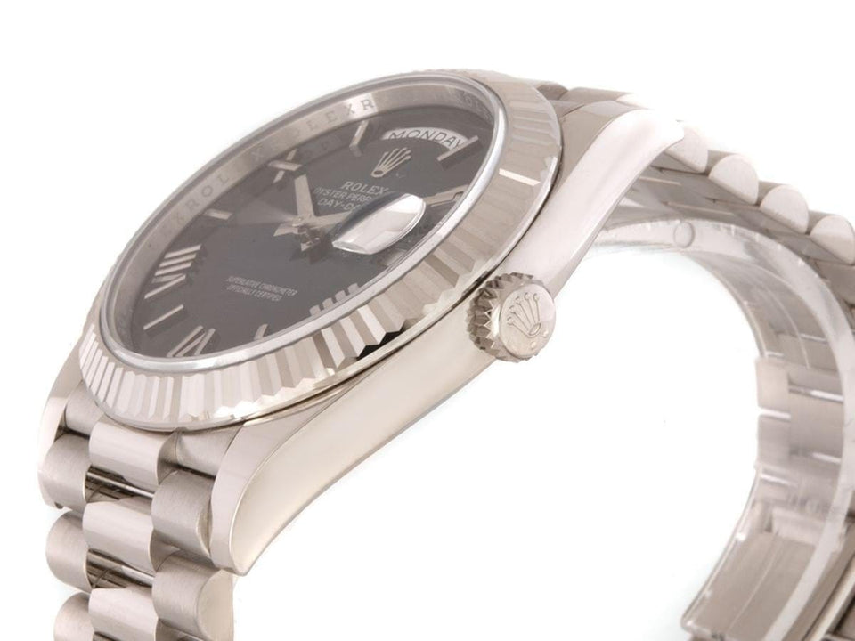 Rolex Day-Date 36 228239 Weißgold 40mm Blue Ombré 08/2025