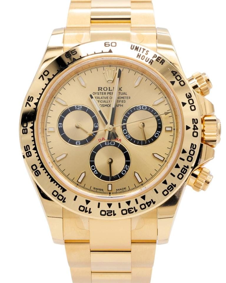 Rolex Daytona2025 Golden Index Dial on Oyster 126508