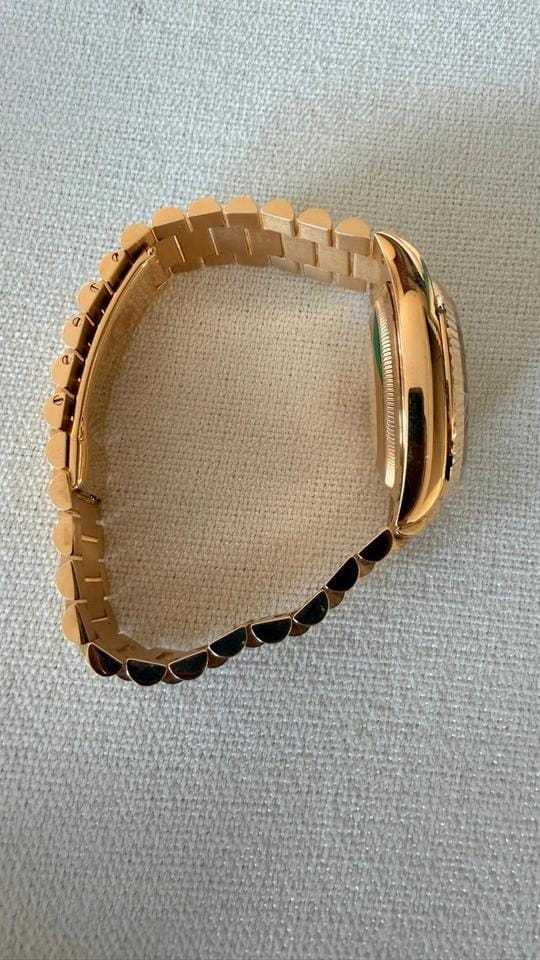 Rolex128238 Set complet jamais portée bracelet en diamant