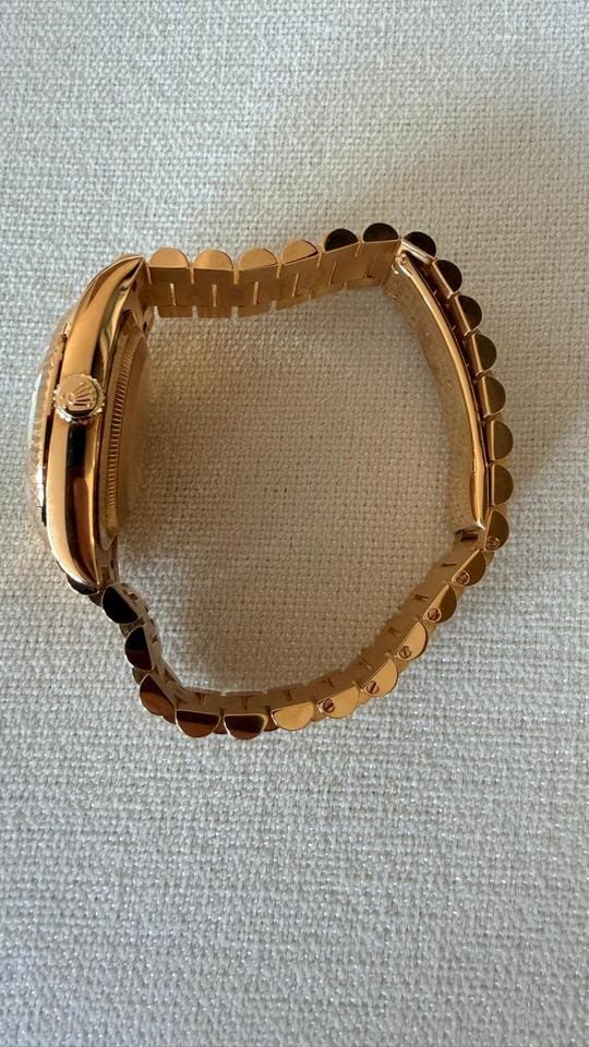 Rolex128238 Set complet jamais portée bracelet en diamant