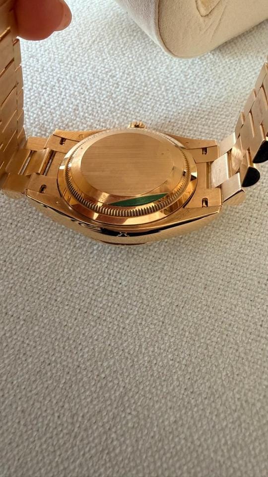 Rolex128238 Set complet jamais portée bracelet en diamant