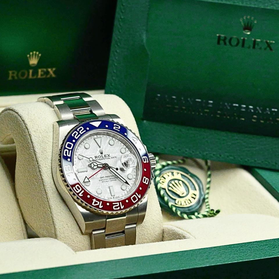 Rolex | GMT-Master II | 126719BLRO | White gold | 40 mm | White gold | Meteorite | Automatic