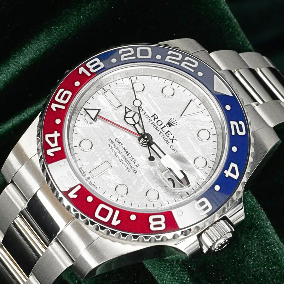 Rolex | GMT-Master II | 126719BLRO | White gold | 40 mm | White gold | Meteorite | Automatic