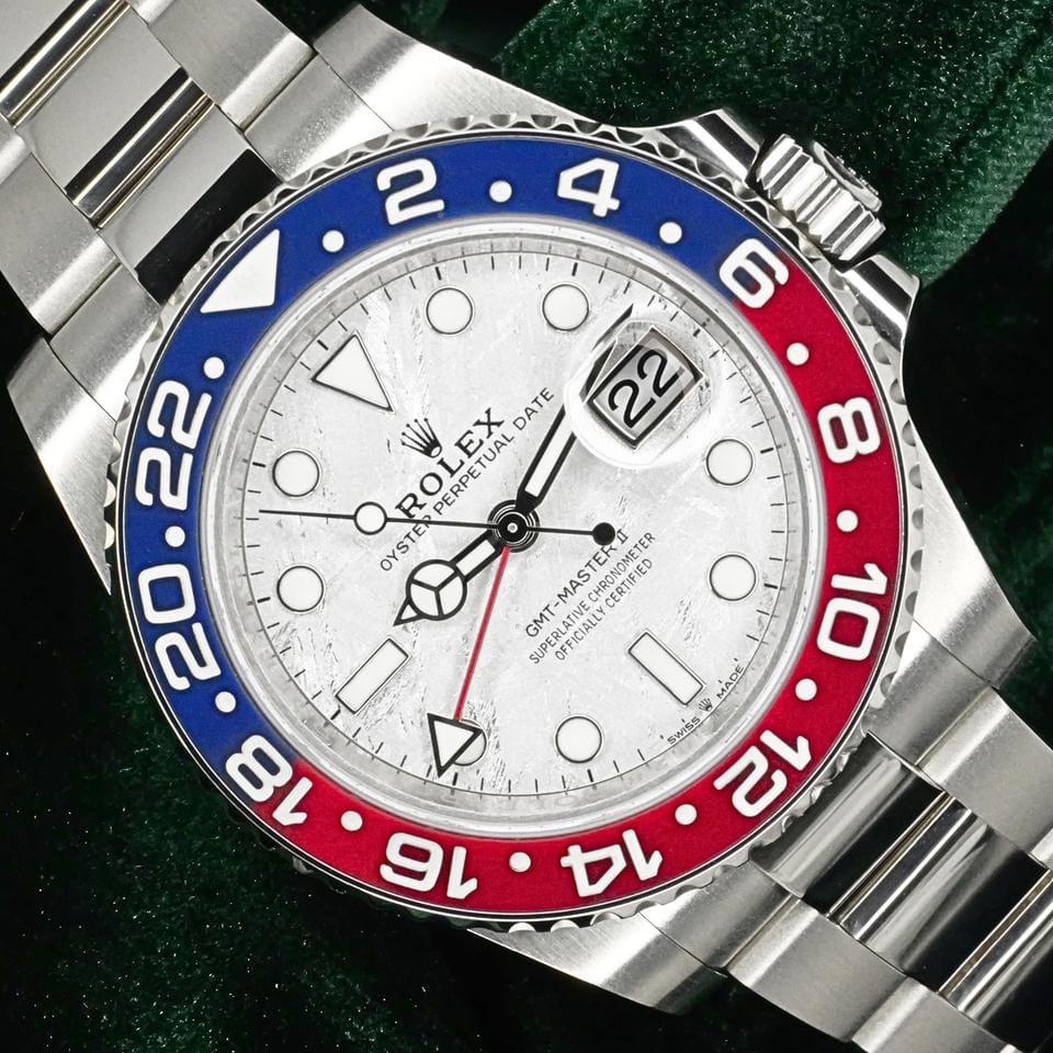 Rolex | GMT-Master II | 126719BLRO | White gold | 40 mm | White gold | Meteorite | Automatic