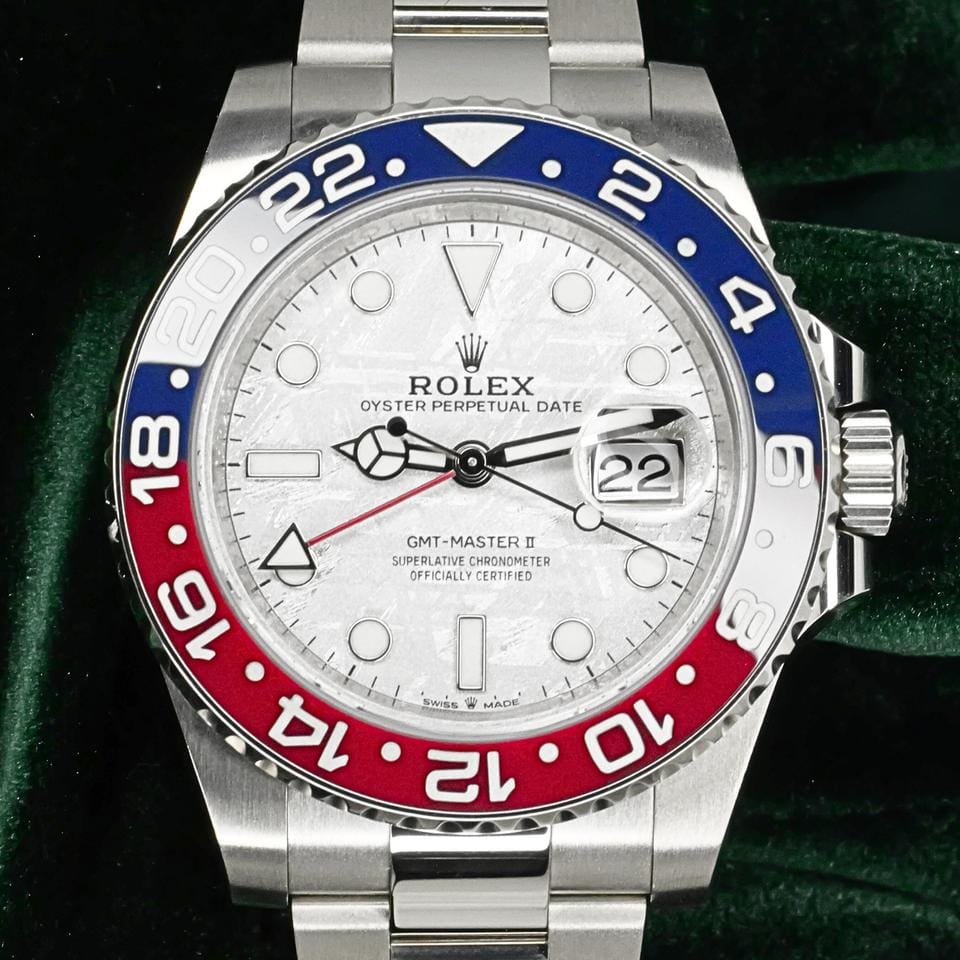 Rolex | GMT-Master II | 126719BLRO | White gold | 40 mm | White gold | Meteorite | Automatic