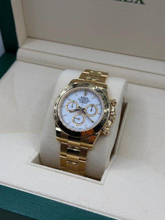 Rolex | Daytona | 126508 | Yellow gold | 40 mm | Yellow gold | White | Automatic