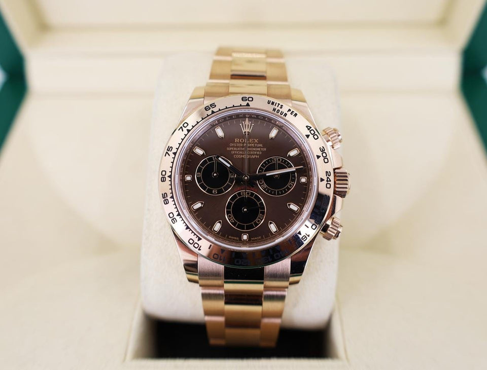 Rolex | Daytona | 116505 Cosmograph Daytona | Rose gold | Rose gold | Brown