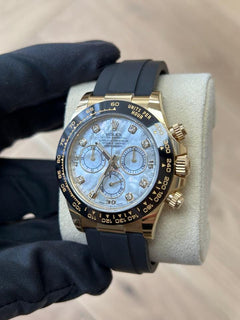 Rolex | Daytona | 116518LN | Yellow gold | 40 mm | Rubber | Mother of pearl | Automatic