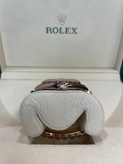 Rolex | Day-Date | 228235 | Rose gold | Rose gold | Brown | Automatic