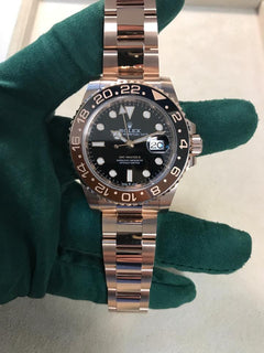 Rolex | GMT-Master II | 126715CHNR-0001 | Rose gold | 40 mm | Rose gold | Black | Automatic